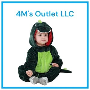 Green Dinosaur Kids Costume